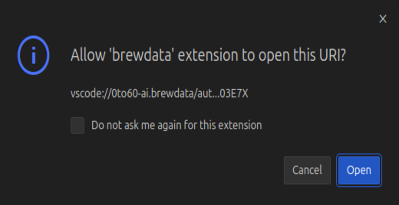 redirect to browser for authentication