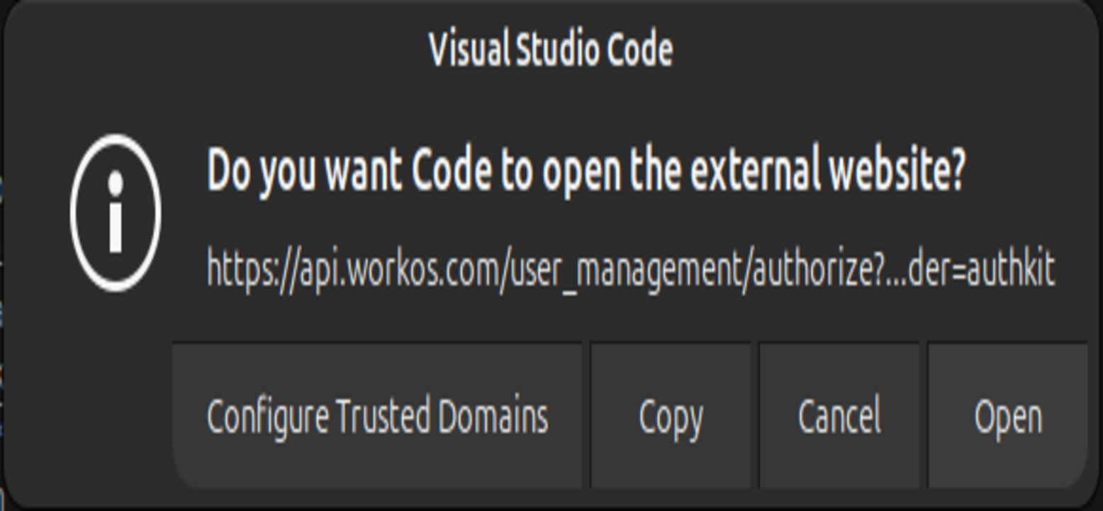 redirect to extension after login