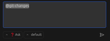 Git commit mention example showing commit details being analyzed by brewdata